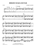 Heroes Near and Far - Piano