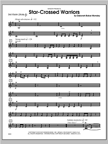 Star-Crossed Warriors - Violin 3 