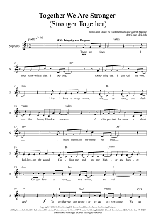 Together We Are Stronger (Stronger Together) (arr. Craig McLeish) 