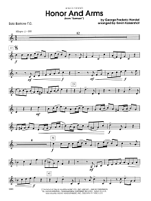 Honor And Arms (from "Samson") - Baritone T.C. 