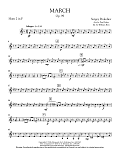 March, Op. 99 - F Horn 2