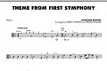 Theme from First Symphony - Viola