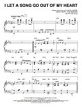 I Let A Song Go Out Of My Heart (arr. Brent Edstrom)