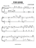 For Good (from Wicked)