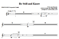 Be Still And Know - Harp