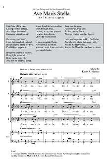 Ave Maris Stella 
