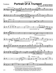 Portrait Of A Trumpet - Trombone 