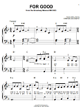 For Good (from Wicked)