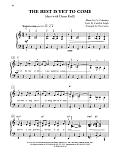 The Best Is Yet To Come (arr. Dan Coates)