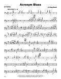 Acronym Blues - 2nd Trombone
