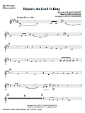 Rejoice, The Lord Is King - Bass Clarinet (sub. Bassoon)