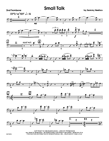 Small Talk - 2nd Trombone 