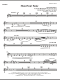 Shout Your Fame - Clarinet