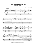Come Rain Or Come Shine [Jazz version] (arr. Brent Edstrom)