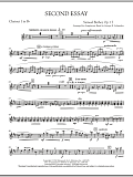 Second Essay - Bb Clarinet 1