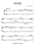 Barcarolle In G Minor ("June"), Op. 37, No. 6