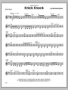 Knick Knock - Violin 2 