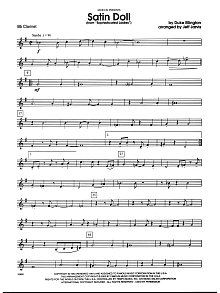 Satin Doll - Bb Clarinet 