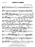Fugue In C Minor - 4th Bb Trumpet