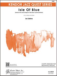 Isle Of Blue (based on the chord changes to "Blue Bossa") - Full Score 