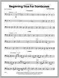 Beginning Trios For Trombones - 2nd Trombone