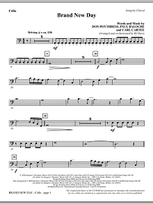Brand New Day - Cello 