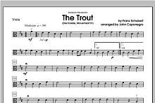 Trout, The (Die Forelle, Movement IV) - Viola 