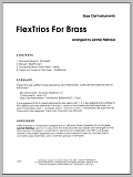 FlexTrios For Brass (Playable By Any Three Brass Instruments) - Trombone/Baritone B.C./Tuba