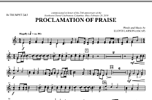 Proclamation Of Praise - Bb Trumpet 2,3 