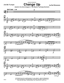 Change Up (based on I Got Rhythm by George Gershwin) - 2nd Bb Trumpet 