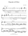 Rhapsody In D Minor