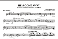He's Gone Away (An American Folktune Setting for Concert Band) - Bb Clarinet 1