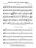 Christmas Carols For Clarinet Choir II - 1st Bb Clarinet