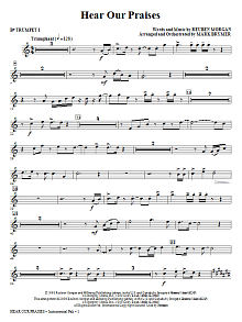 Hear Our Praises - Bb Trumpet 1 