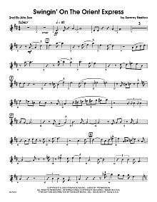 Swingin' On The Orient Express - 2nd Eb Alto Saxophone 