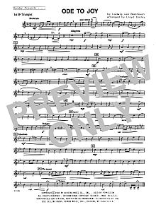 Ode To Joy - 1st Bb Trumpet 