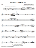 He Never Failed Me Yet (orch. Keith Christopher) - Oboe