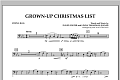 Grown Up Christmas List (with Optional Vocal Solo) - String Bass