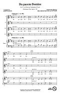 Da Pacem Domine (arr. John Leavitt)