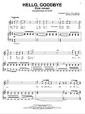 Hello, Goodbye (Vocal Duet)