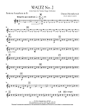 Waltz No. 2 (from Suite For Variety Stage Orchestra) - Eb Baritone Saxophone