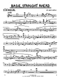 Basie-Straight Ahead (Educational Version - Simplified) - 2nd Bb Tenor Saxophone