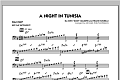 A Night In Tunisia - Bass Clef Solo Sheet