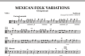 Mexican Folk Variations - Viola