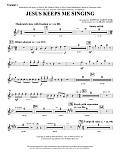 Jesus Keeps Me Singing - Bb Trumpet 1