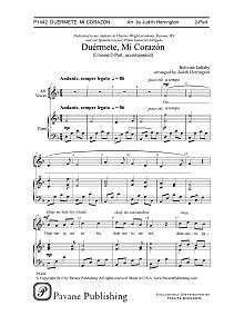 Duermete, Mi Corazon 