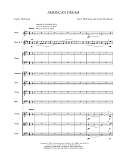 American Dream - Score