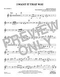 I Want It That Way (arr. Michael Brown) - Bb Clarinet 1