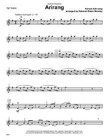 Arirang - 1st Violin 
