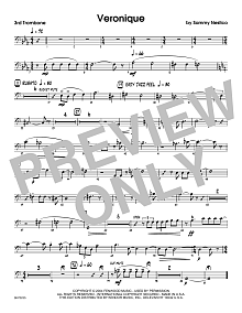 Veronique - 3rd Trombone 
